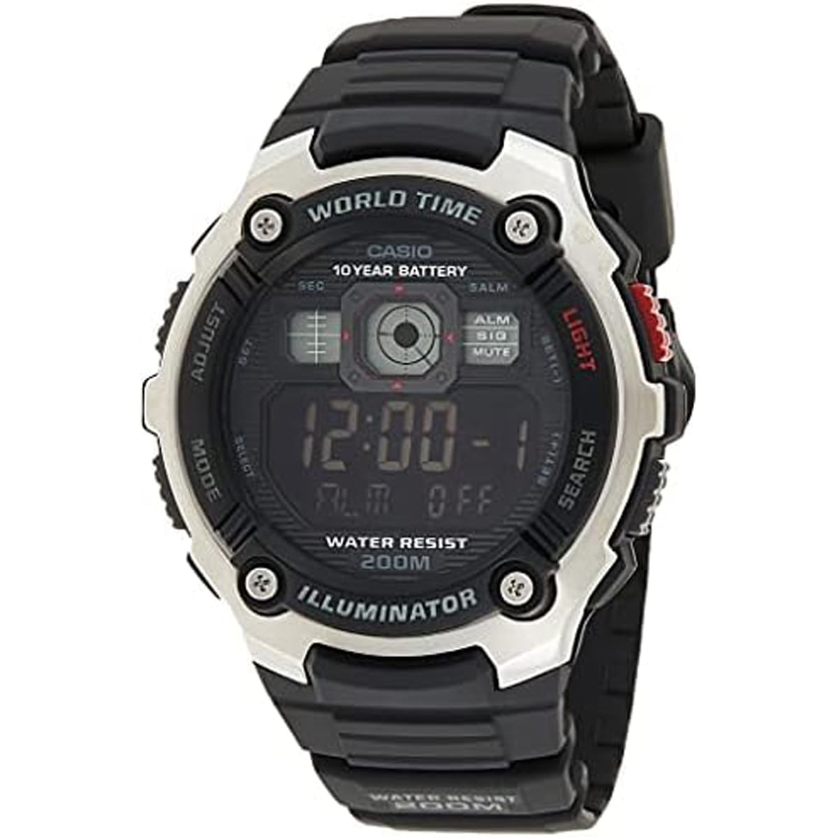 MONTRE CASIO HOMME DIGITAL SILICONE